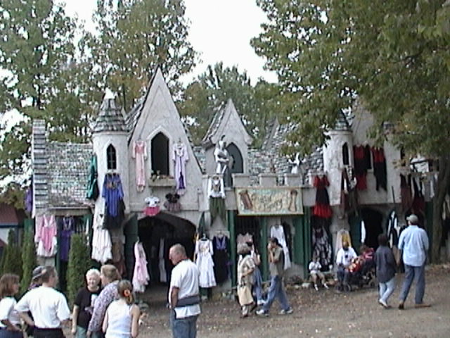 many shops at the festival that carry great period costumes from peasent to royalty