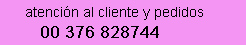 Tel. Informaci�n al Cliente