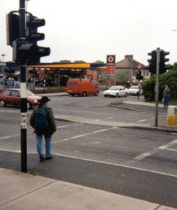 "Cycle crossing" blocked by pedestrian during green phase