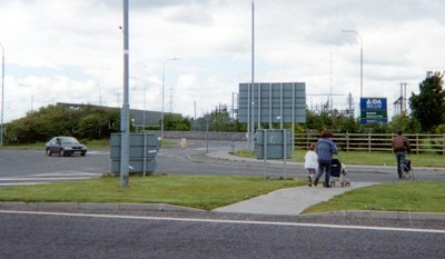 Parents with buggies Ballybrit
