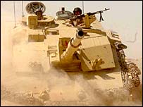 British Challenger II tank