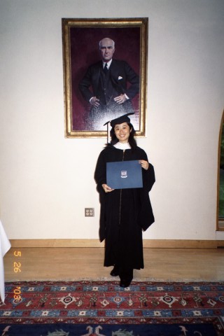 At the Commencement Reception