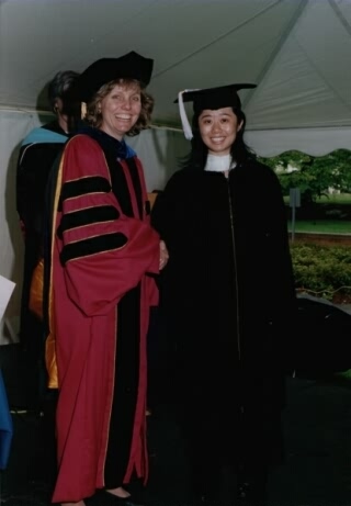 At the Commencement Ceremony
