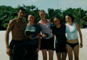 Oong, Steph, Soph, Larissa and Pheebs