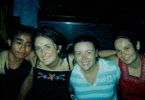 Saen, Larissa, Steph and Pheebs