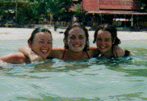 Steph, Larissa and Pheebs