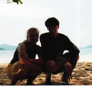 Tobi und ich auf Koh Wai