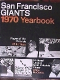 san francisco giants baseball game yearbook 1970 willie mays
