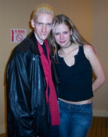 Me as Spike with a Buffy look-a-like