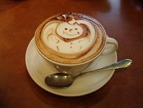A cup of cappuccino sold at $65 HKD