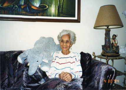 Inay & her stuffed animal