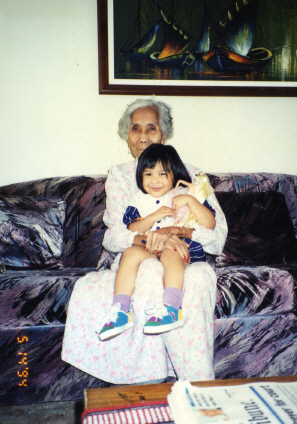 Mike's grandmother and niece