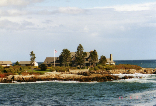The Bush vacation estate; Kennebunkport, ME