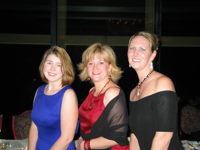 Me, Charlene, and Holly