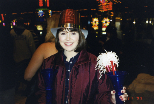 Celebrating New Year's (and New Millenium) Eve; Las Vegas, NV 