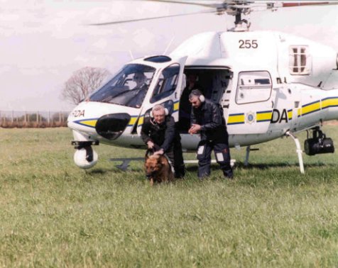Sierra 255 and Dog unit on Training Excercises