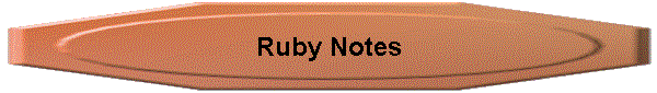 Ruby Notes