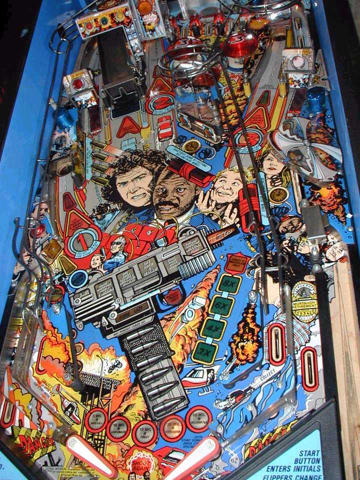 Data East Pinball Lethal Weapon 3