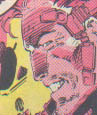 Cortez looking pretty happy because he just killed Magneto and got away with it-- or so he thinks!