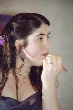 Tori Doing Her Makeup