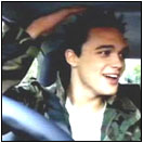 Gareth's participating in this year's Celebrity Driving School as part of the Comic Relief festivities... in a recent lesson, when asked what the purpose of the rear vision mirror is for, Gareth replied "to check my hair!" cheeky...