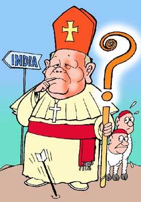 Pop visiting  india Comedy Cartoon from Garlapati.Net