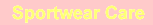sportwear care