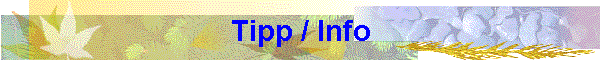 Tipp / Info