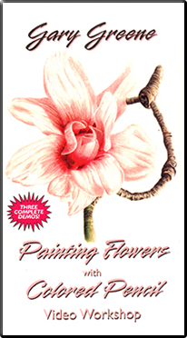 Painting Flowers with Colored Pencil
