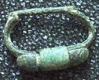 Medieval 1250-1350AD bronze buckle