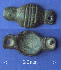 Medieval belt or strap decoration