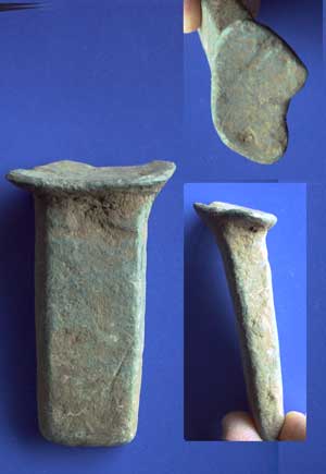 Metal Detecting find A Bronze Pot leg