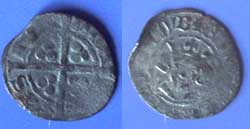 King Edward I hammered penny