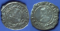 King Charles I, half groat