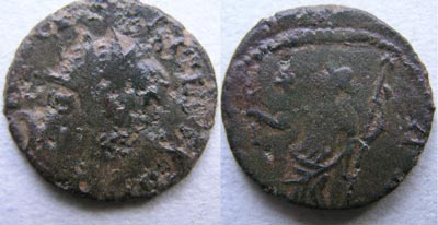 Roman bronze Carausius