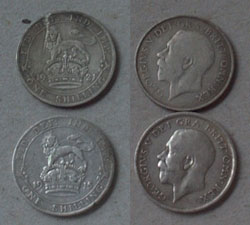 George V, Shilling