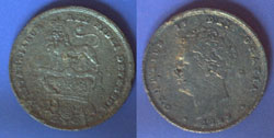 George IV, Shilling