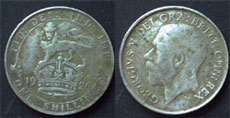 King George V, One Shilling