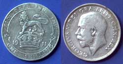 King George V, Shilling