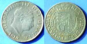 George III, Halfcrown
