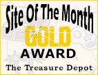 Metal Detecting. We would like to thank Treasure Depot, for giving us this great award, May 2003