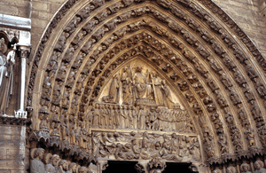 Entry Arch at Notre Dame Cathedral