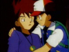 The ultimate ShiShi scene!  Hey, nobody forced Satoshi to hold Shigeru like that...