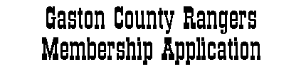 Membership Application