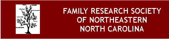 Family Research Society of Northeastern North Carolina