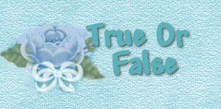 true or false