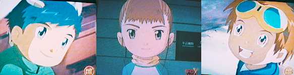 Henry, Rika, Takato