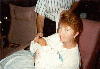 Aunt Dana and David in the Hospital