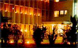 The Enright Hall at Night
