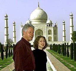 Bill Clinton at Taj